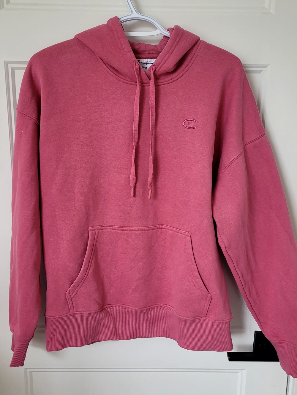 Champion Cozy Hoodie Raspberry Pink Size Medium Like New